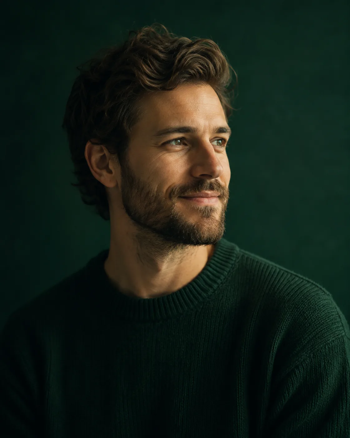 Robert, a thoughtful man in his early thirties